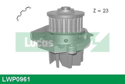 Pompe à eau, refroidissement du moteur