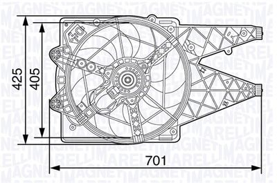 Ventilateur, refroidissement du moteur