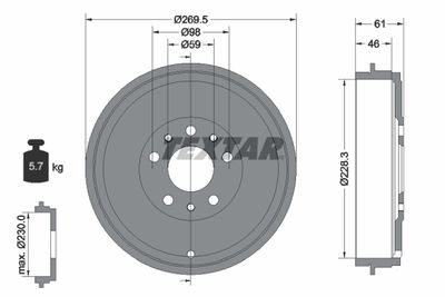Tambour de frein