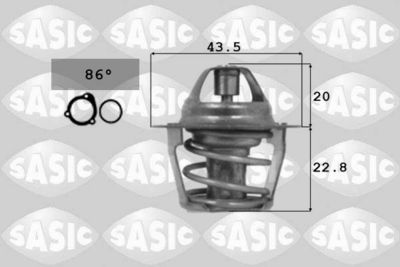 Thermostat, liqiuide de refroidissement